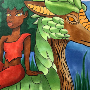 Wood Dragon by Sarah Quildon 