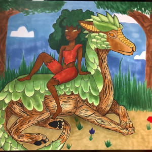Wood Dragon by Sarah Quildon