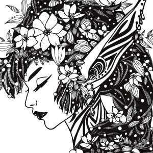 Flower Fae by Rising Moon Studio
