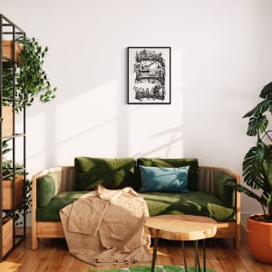Wiccan Shelves by Rising Moon Studio 