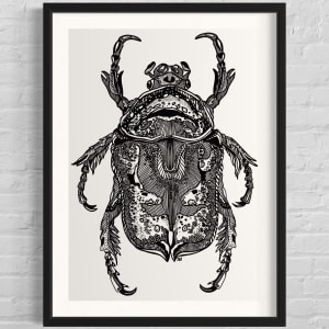 Beetle by Rising Moon Studio 