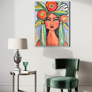 Romani Woman by Rising Moon Studio 