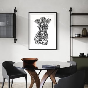 Flower Torso by Rising Moon Studio 