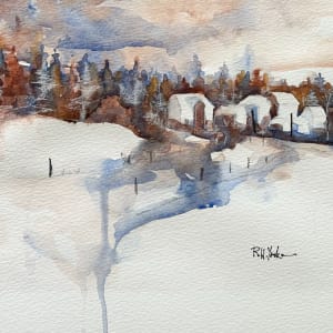 Sunday Snow by Robert Yonke 