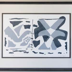 "Si Je Mourrais La - Bas" From Apollinaire by Georges Braque