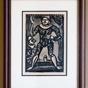 Clown by Georges Rouault