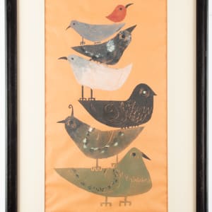 Vertical Birds by Barbara Hughes