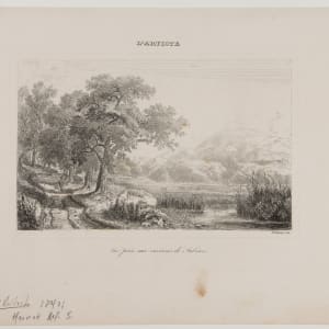 Vue Prise aux Environs de Subiaco by Charles-Francois Daubigny