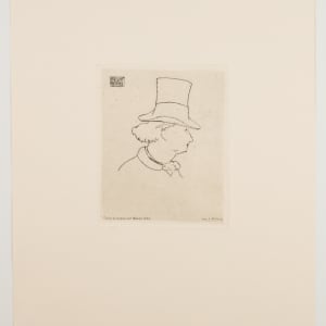Charles Baudelaire en Chapeau by Edouard Manet