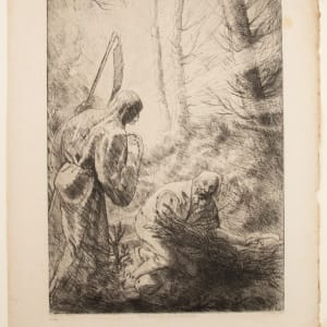La Mort et le Bucheron by Alphonse Legros