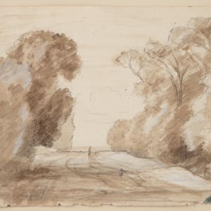 Route de Remiremont  à Épinal par St. Nabord by Jules Laurens  Image: Jules Laurens - After Jean-Joseph Bellel, Route de Remiremont  à Épinal par St. Nabord, 1860