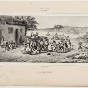 Korrolle (danse Bretonne) by Armand Leleux