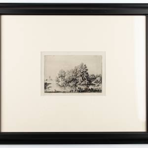 Bords De L'Oise by Theodore Rousseau, Felix Bracquemond