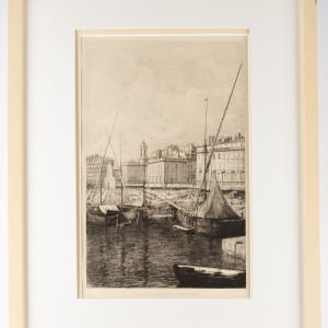 Un Coin de Vieux Port a Marseille by Lucien Gautier