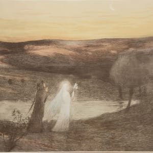 Dante Recontre Beatrix by Henri Martin 