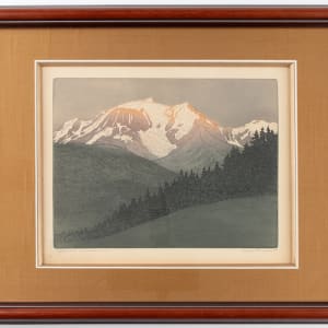 Le Mont-Blanc au Crepuscle (Mont Blanc at Twilight) by Henri-Georges Meunier