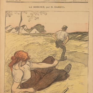 Le Sorcier (The Sorcerer) by Theophile Steinlen  Image: Theopile Steinlen, Le Sorcier (The Sorcerer), 1900