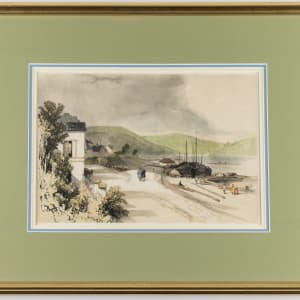Ehrenfels from Bingen, Rhensih Landscape by James Duffield Harding  Image: James Duffield Harding, Ehrenfels from Bingen, Rhensih Landscape, 1834