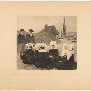 Bretonnes au Pardon by Adolphe Lalauze