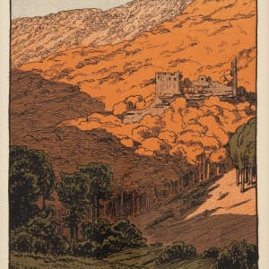 Two Mountain Scenes by Karl Biese  Image: Karl Biese, Two Mountain Scenes, 1910