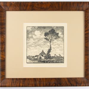 Marlotte, Seine et Marne (Landscape) by Jean-Marie Cazin