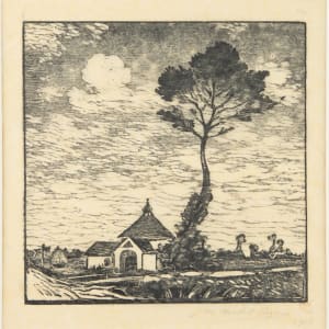 Marlotte, Seine et Marne (Landscape) by Jean-Marie Cazin  Image: Jean-Marie Cazin, Marlotte, Seine et Marne (Landscape), 1917