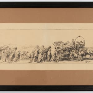 Exode (Exodus, Belgian Refugees) by Auguste Brouet