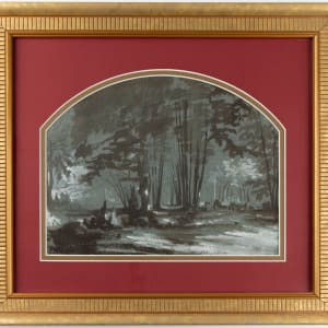 Vue de sous bois, Fontainebleau (View of the Undergrowth in a Forest, Fontainebleau) by Eugene Viollet-le-Duc