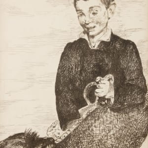 Le Gamin au Chien (Urchin with Dog) by Edouard Manet  Image: Edouard Manet, Le Gamin au Chien (Urchin with Dog), 1862
