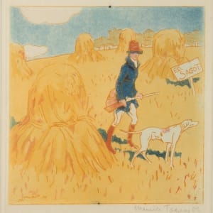 Scene de Chasse (Hunting Scene) by Maurice Taquoy  Image: Maurice Taquoy, Hunting Scene, 1906