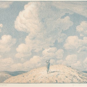 Bergkuppe (Hilltop) by Hans Richard von Volkmann  Image: Hans Richard von Volkmann, Bergkuppe (Hilltop), c. 19th century