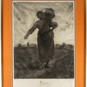 La petite bergere (The Little Shepherdess) by Lionel-Astride LeCouteux