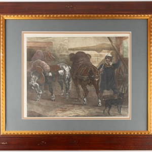 Man with a Show-Horse by Joseph Volmar