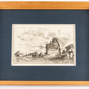 Demolitions de la rue des Francs-Bourgeois Saint-Marcel (The Demolition of the Street of Francs-Bourgeois Saint-Marcel) by Johan Berthold Jongkind