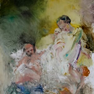 Danaé recevant la pluie d'or by Sarah Jérôme