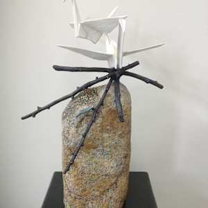 Nesting Cranes SOLD OUT by Kevin Box Studio, Image 4.