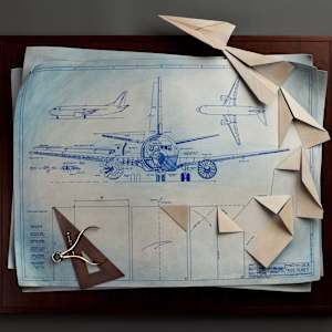 Paper Planes SOLD OUT by Kevin Box Studio, Image 1.