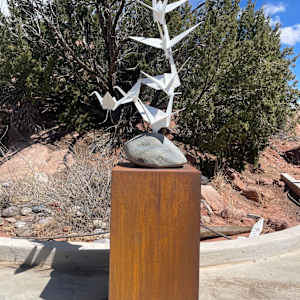 Rising Cranes by Kevin Box Studio 