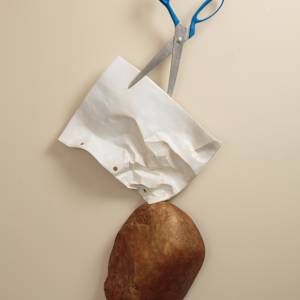 Rock Paper Scissors XII by Kevin Box Studio 