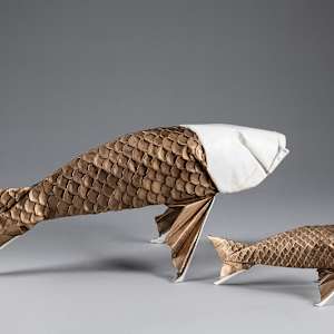 Fish of 10,000 Folds by Kevin Box Studio 