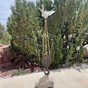 Lifting Peace Crane by Kevin Box Studio 