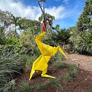 Balancing Act by Kevin Box Studio  Image: Mounts Botanical Garden 2024