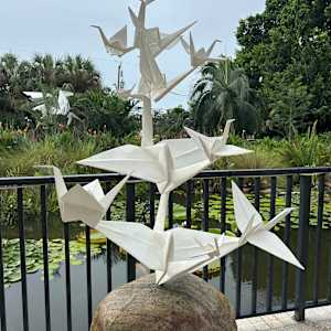 Rising Cranes OiG monument by Kevin Box Studio, Image 5.