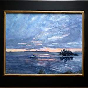 Island Daybreak by Deena S. Ball 