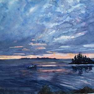 Island Daybreak by Deena S. Ball, Image 1.