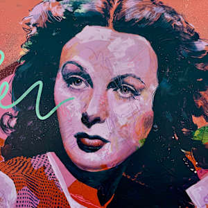 Hedy Lamarr by Dylan Tellesen