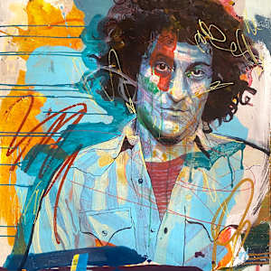 Abbie Hoffman by Dylan Tellesen