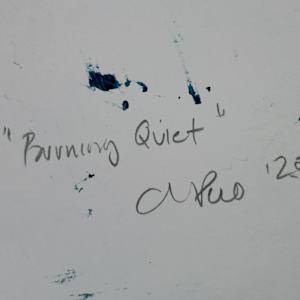 Burning Quiet by Chris Pero 