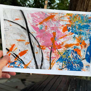 The Fuscia Dance. FRAMED by Chris Pero 