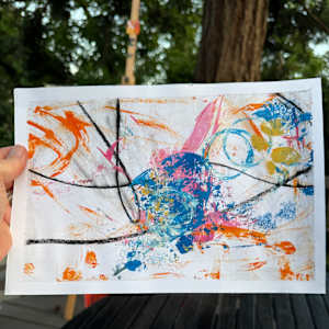 Turtle Submarine FRAMED by Chris Pero 